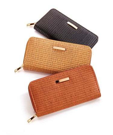 Weave Pattern Wallet